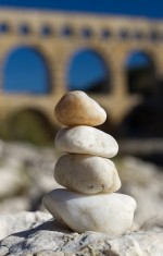 Zen au Pont du Gard
