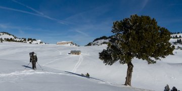Randonnée en raquettes dans le Vercors