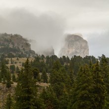 Mont Aiguille au Pas de l'Ours
