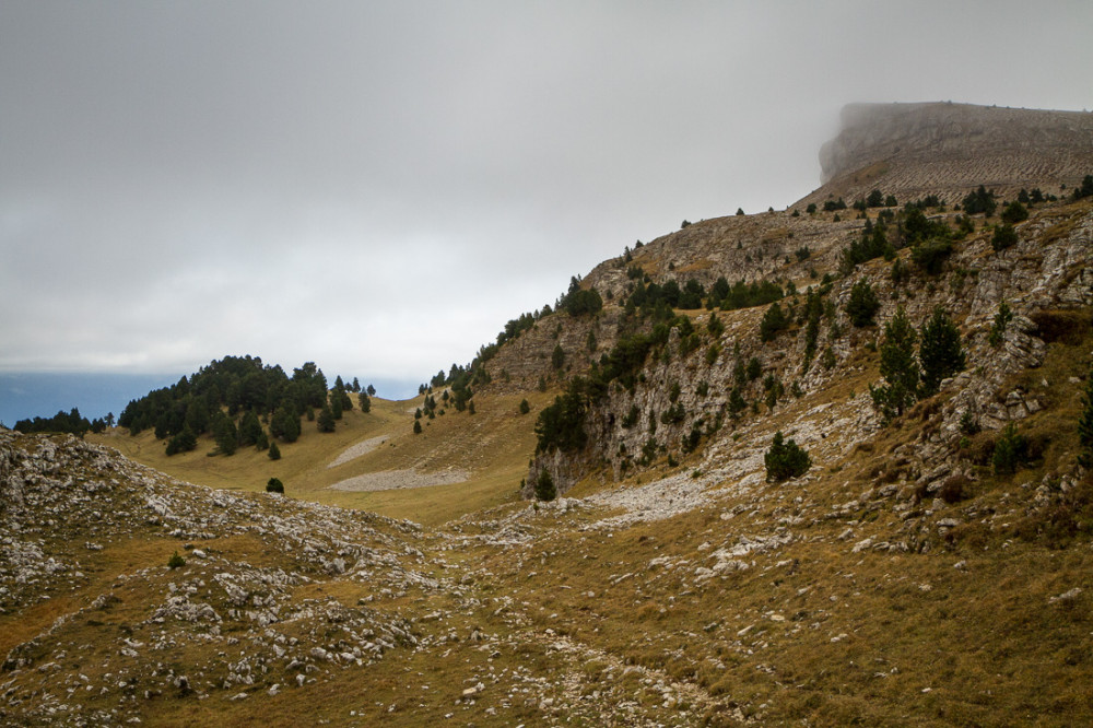 La Montagnette depuis le Pas de la Coche