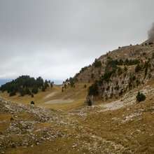 La Montagnette depuis le Pas de la Coche