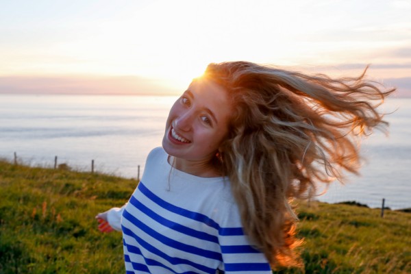 Mélie au cap Blanc-Nez
