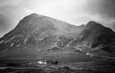 Maison isolée dans le Glen Coe
