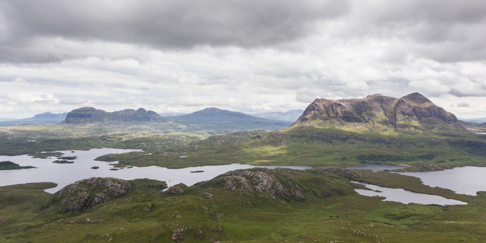 Panorama sur le Suilven