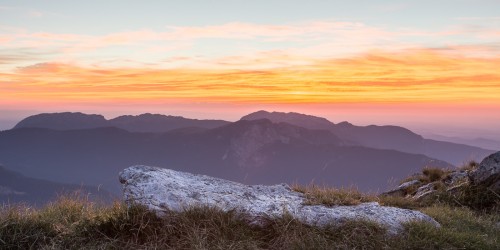 Crépuscule sur la Dent de Crolles II