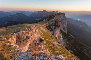 Lumières matinales à la Dent de Crolles