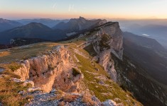 Lumières matinales à la Dent de Crolles
