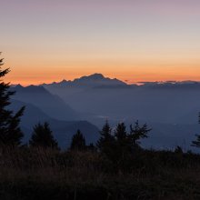 Aube sur le Mont-Blanc II