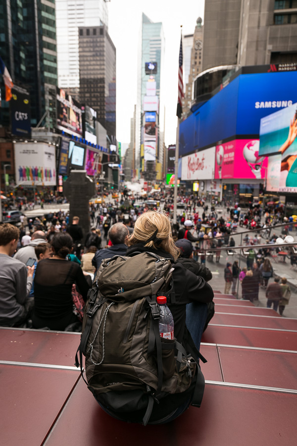 Meditation at Time Square