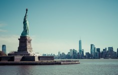Statue of Liberty and Sky Line