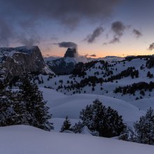 Sur les hauteurs de la cabane de Chaumailloux