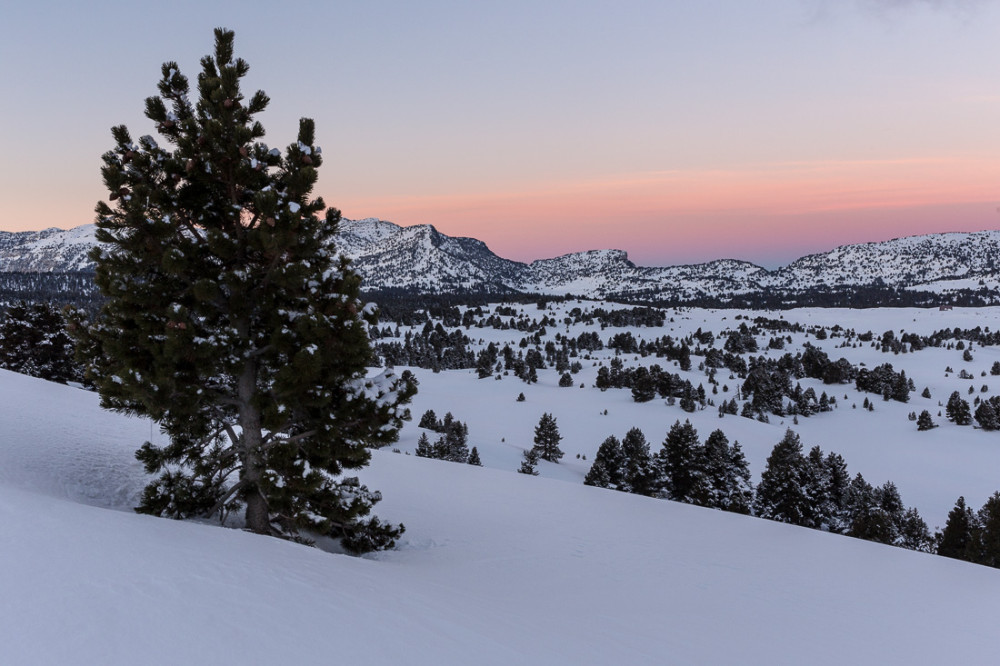 L'heure rose sur le Glandasse II