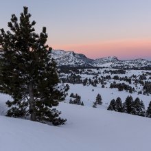 L'heure rose sur le Glandasse II